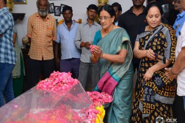 Celebrities Pay Homage to Vijaya Nirmala Garu